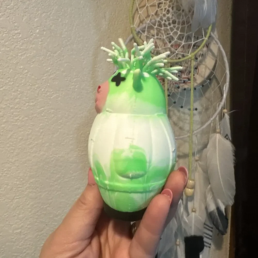 Irre-Squish-Ible Corporate Cow Viral Squishy Toy in Green NEW w/Tag